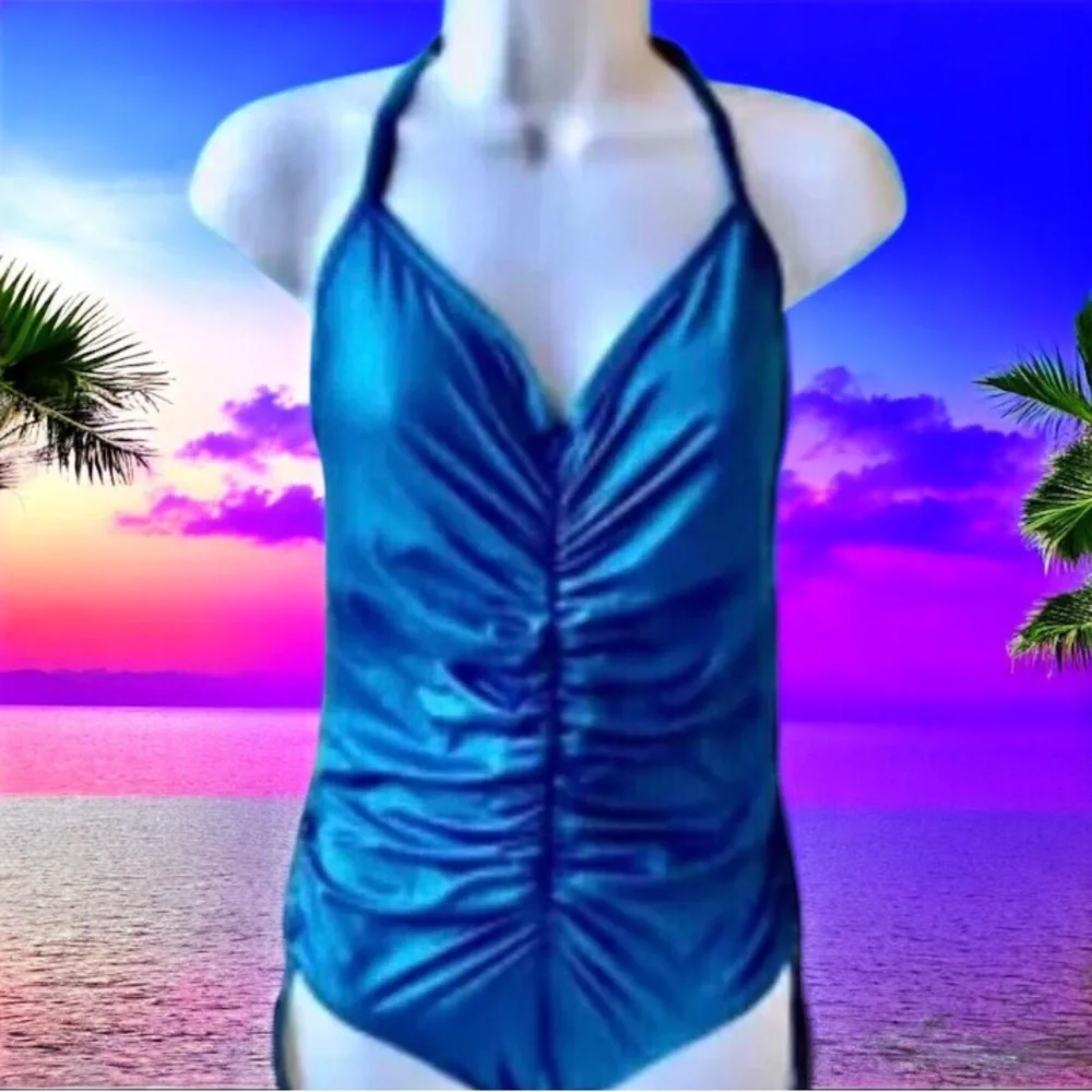 ROSE MARIE REID One Piece Swimsuit Vintage 80's